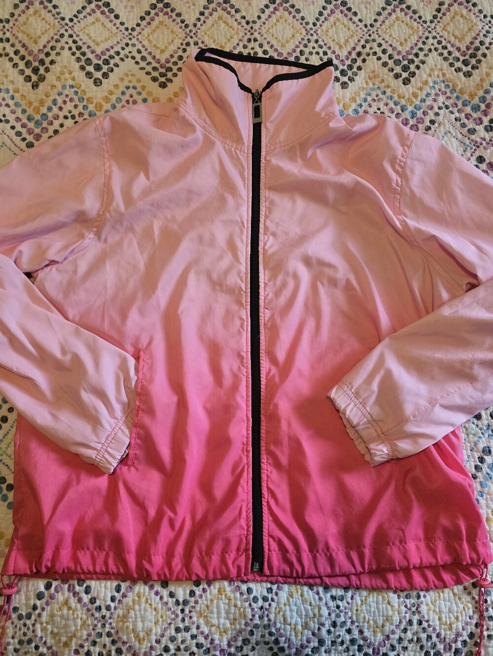 Womens Three Hearts Lightweight Windbreaker